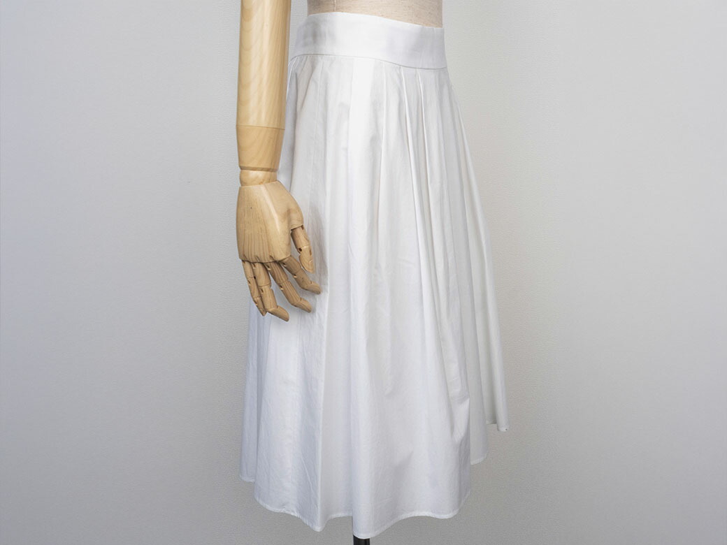 楽天市場】ポールカ フレアスカート 36(S位) 綿 ホワイト レディース