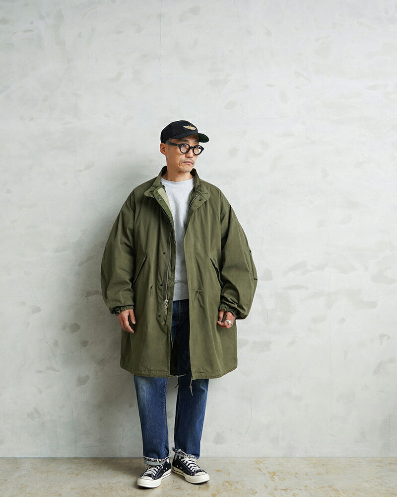 楽天市場】WAIPER.inc 米軍 M-65 フィッシュテールパーカー PRIMALOFT