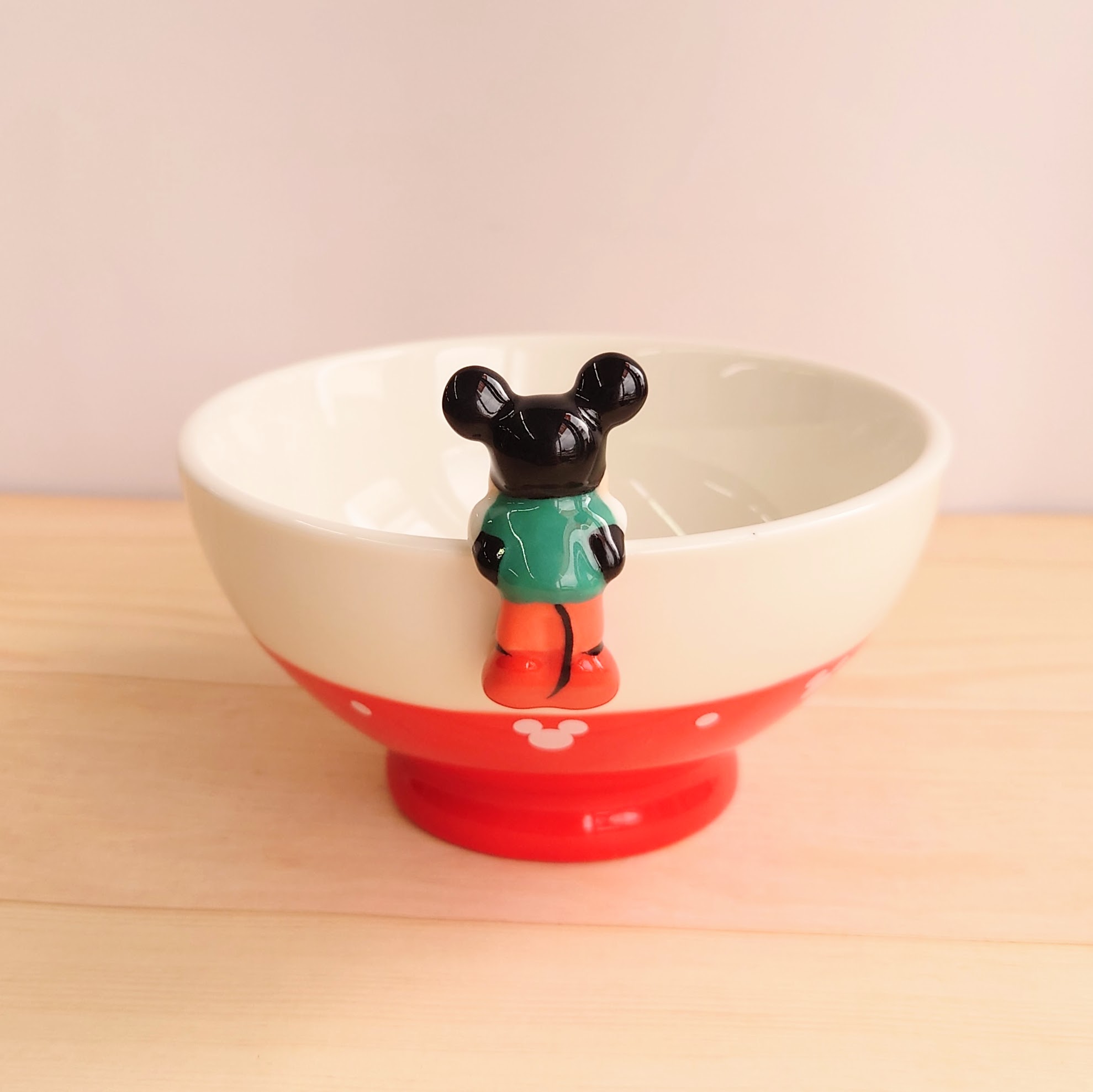 楽天市場】ミッキーマウス フィギュア付き 茶碗 お茶碗 ディズニー