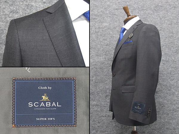楽天市場】秋冬物 [Scabal] スキャバル Super110sオーダー生地使用