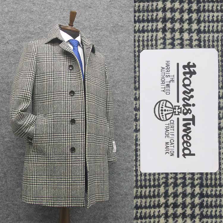 ハリスツイード(HARRIS TWEED) メンズステンカラーコート | 通販・人気
