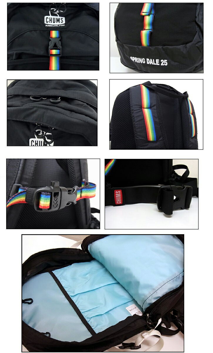 楽天市場】CHUMS SPRING DALE 25 チャムス スプリングデール リュック