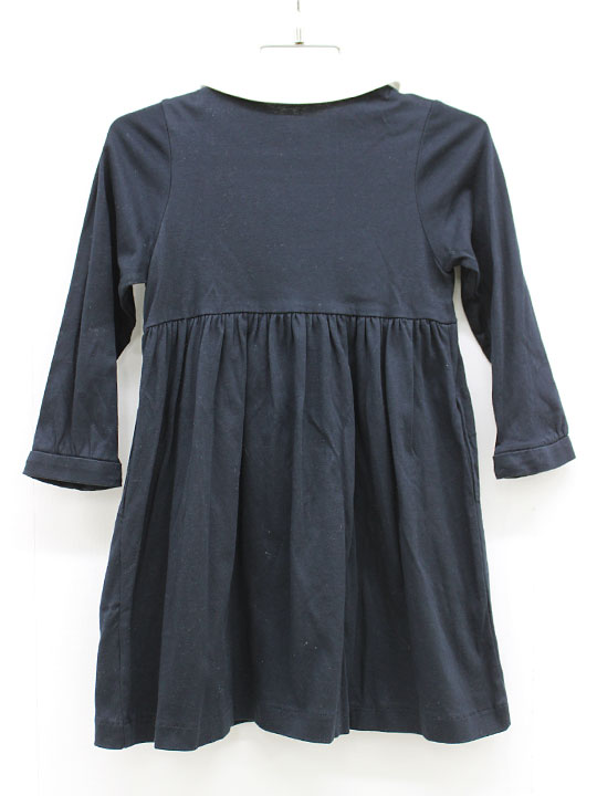 楽天市場】△ドレッサージュ/Dressage△110cm 長袖ワンピース 濃紺