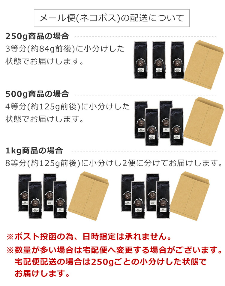 楽天市場】コーヒー豆 ブレンドコーヒー 250g ドリームコーヒー