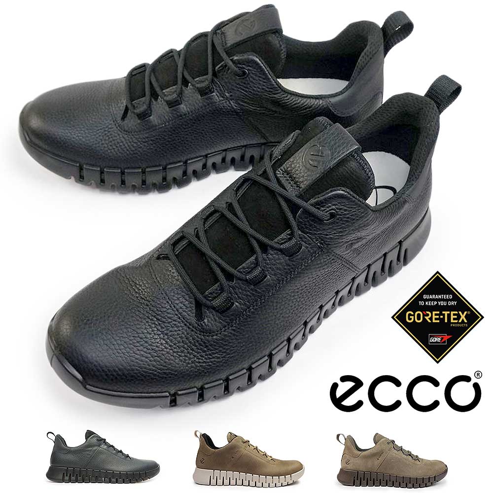 楽天市場】エコー 靴 メンズ 防水 レザースニーカー 525224 ECCO GRUUV