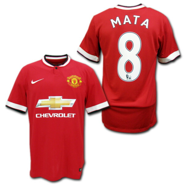 楽天市場】マンチェスターユナイテッド 14/15 ホーム（赤） #8 MATA