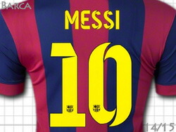 楽天市場】FCバルセロナ 14/15 ホーム #10 MESSI リオネル・メッシ