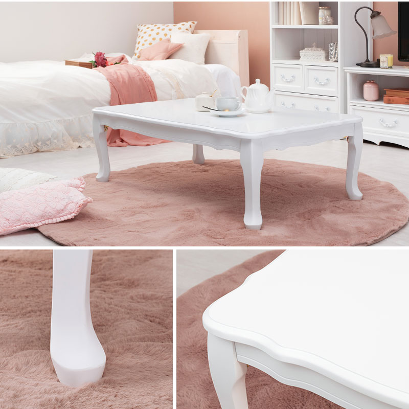 楽天市場】【エントリー最大P4倍＆クーポン有】猫脚折りたたみテーブル