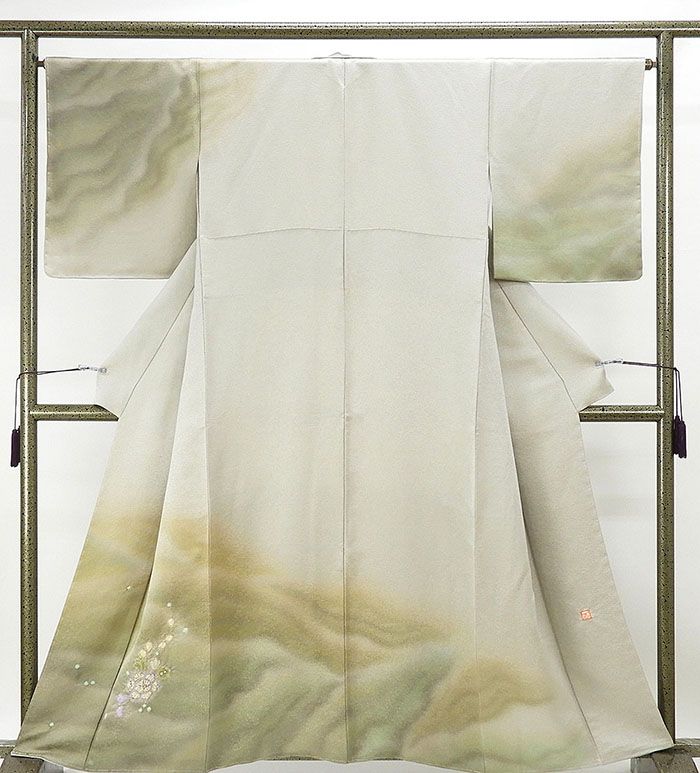 楽天市場】訪問着 未着用美品 正絹 久保田一竹 一竹辻が花 一竹工房