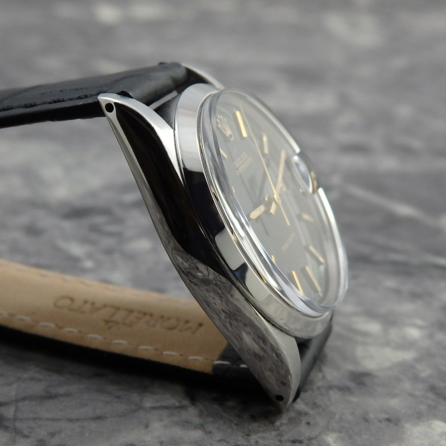 楽天市場】ロレックス オイスターデイト Ref.6694 ブラック 黒文字盤