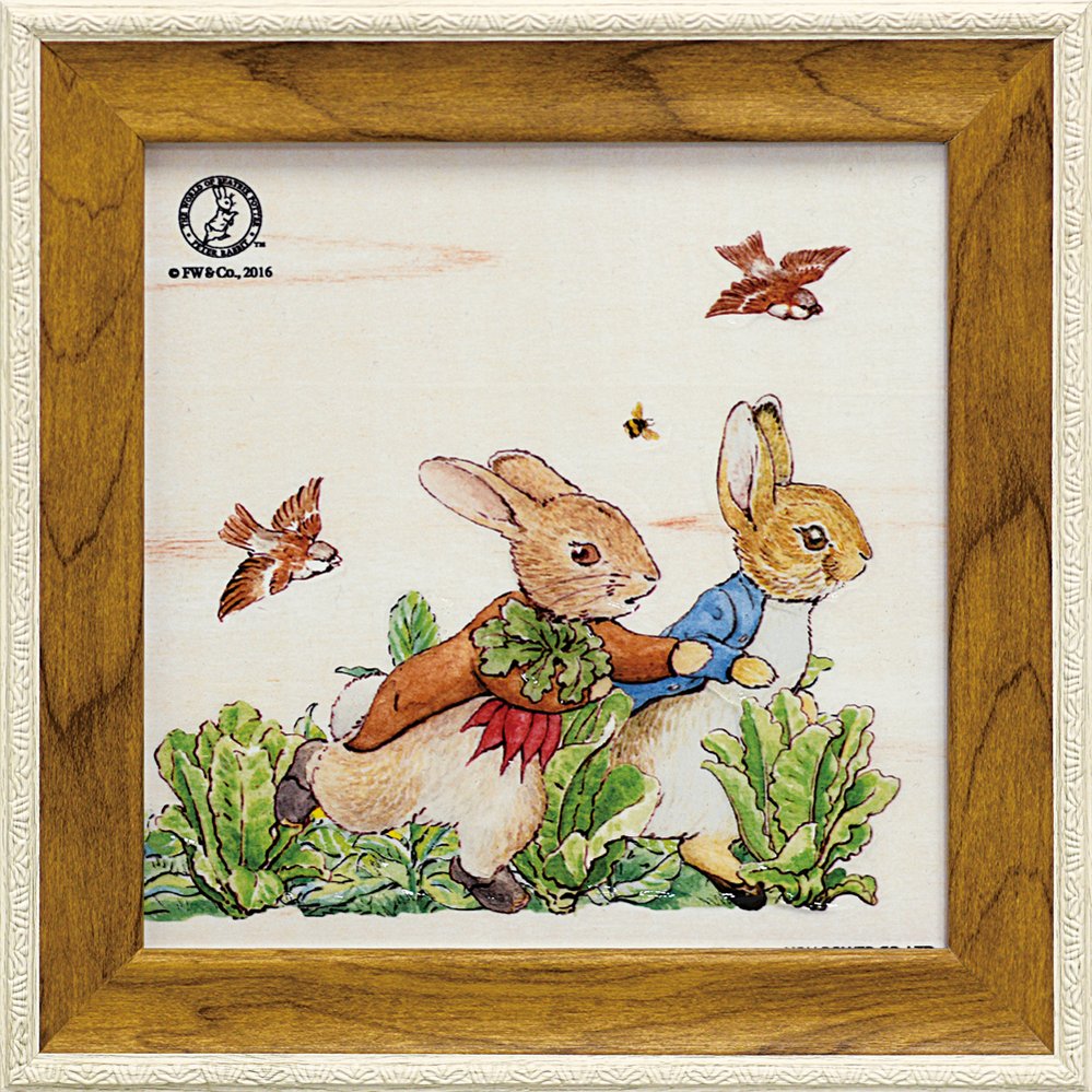 楽天市場】アートフレーム ピーター ラビット ミニゲル アートフレーム