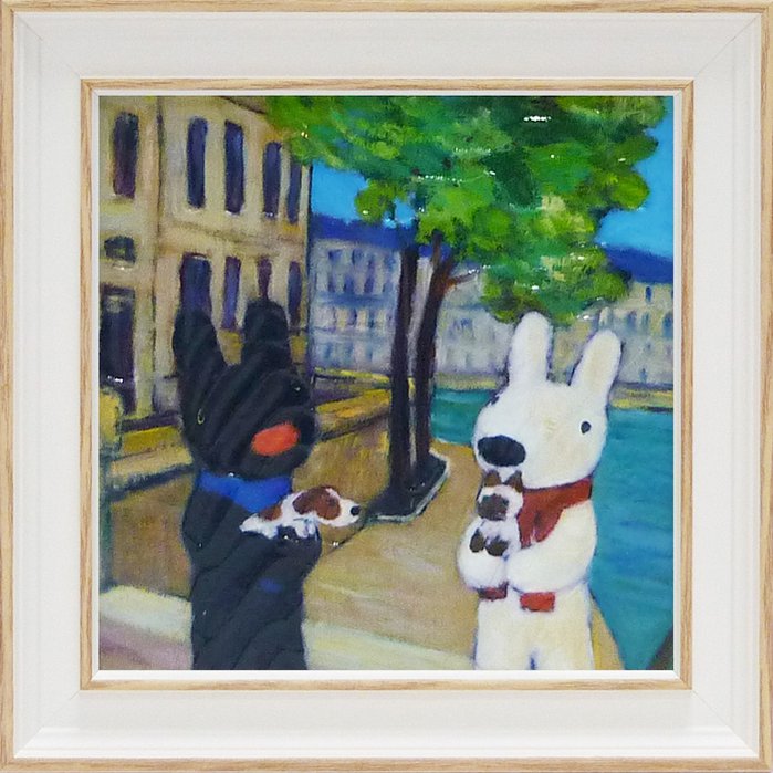 楽天市場】アートフレーム ゆうパケット リサとガスパール アート