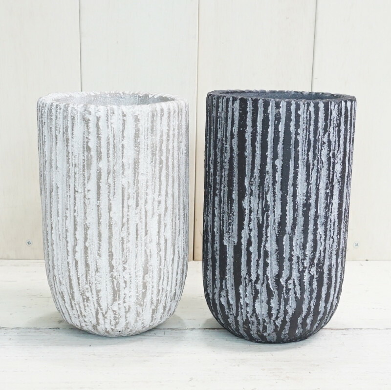 楽天市場】鉢 おしゃれ コンクリート オベリスクトール(2色)＜ 12cm 4