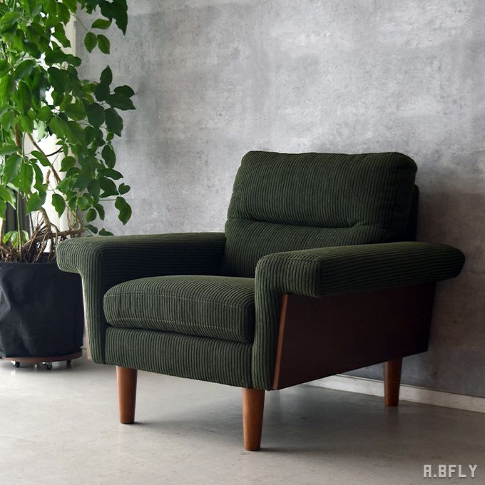 値下げしました！LOOSY コーデュロイ 1人掛けソファ loosy-or-6855