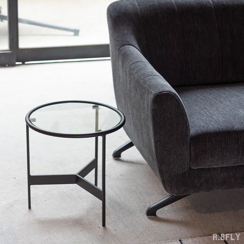 楽天市場】ガラステーブル ガラス天板 ラウンドテーブル 丸テーブル