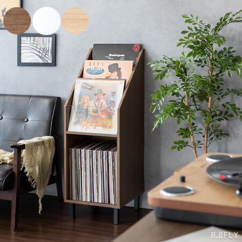 楽天市場】レコードラック レコード収納 オープンラック ジャケット