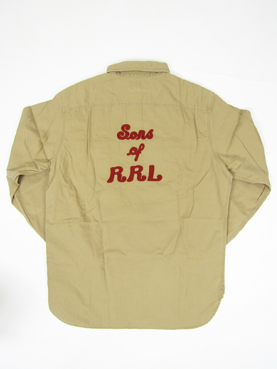楽天市場】RRL ダブルアールエル ラルフローレン 長袖 刺繍 ワーク