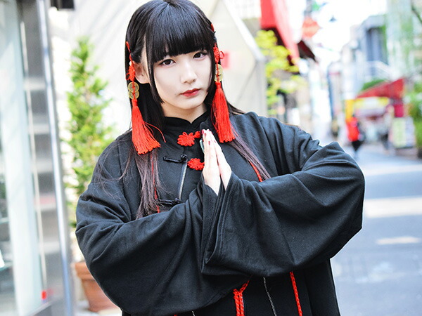 楽天市場】タッセルチャイナブルゾン チャイナ 原宿系 ファッション