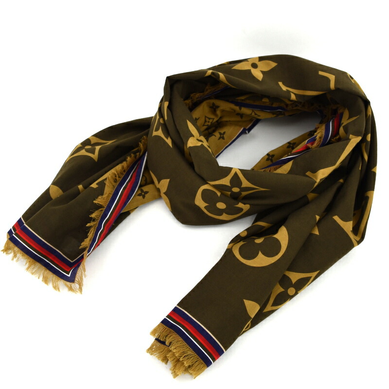 楽天市場】ルイヴィトン ストール エトールモノグラムブリス M76366