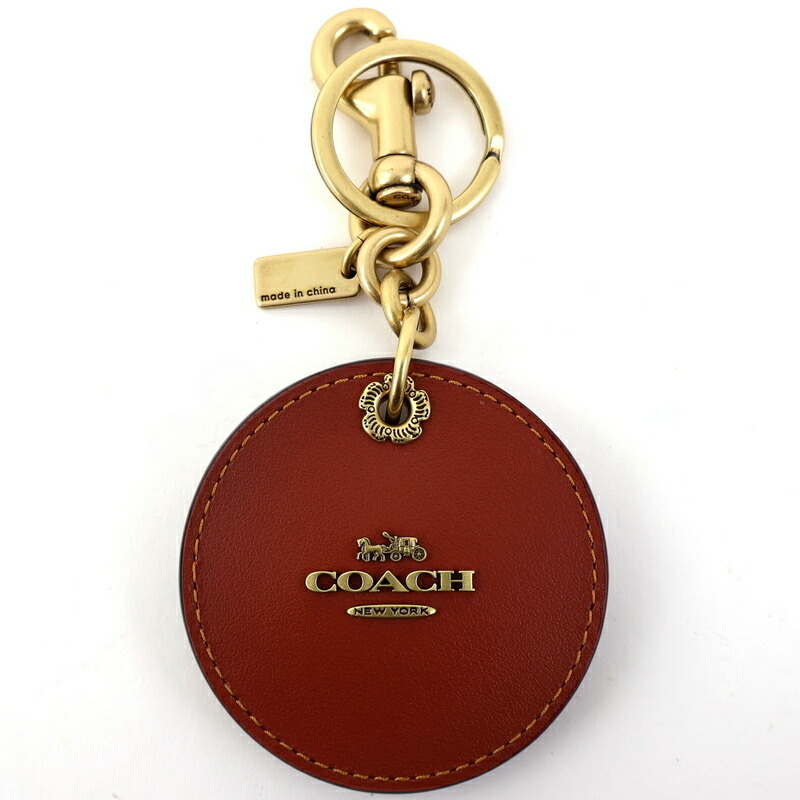 楽天市場】コーチ ミラー バッグ チャーム シグネチャー キャンバス