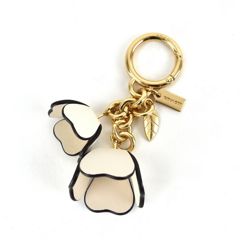 楽天市場】コーチ エッセンシャル ティー ローズ バッグ チャーム