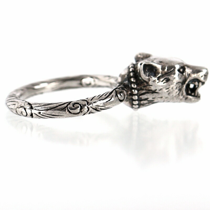 楽天市場】グッチ リング メンズジュエリー シルバー925 アンガー