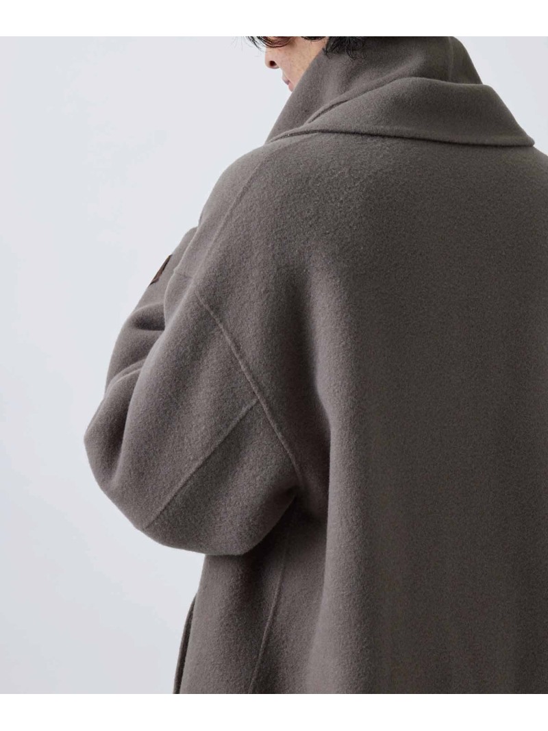 楽天市場】カシミアブレンドウール リバーセミダブルコート＜マフラー