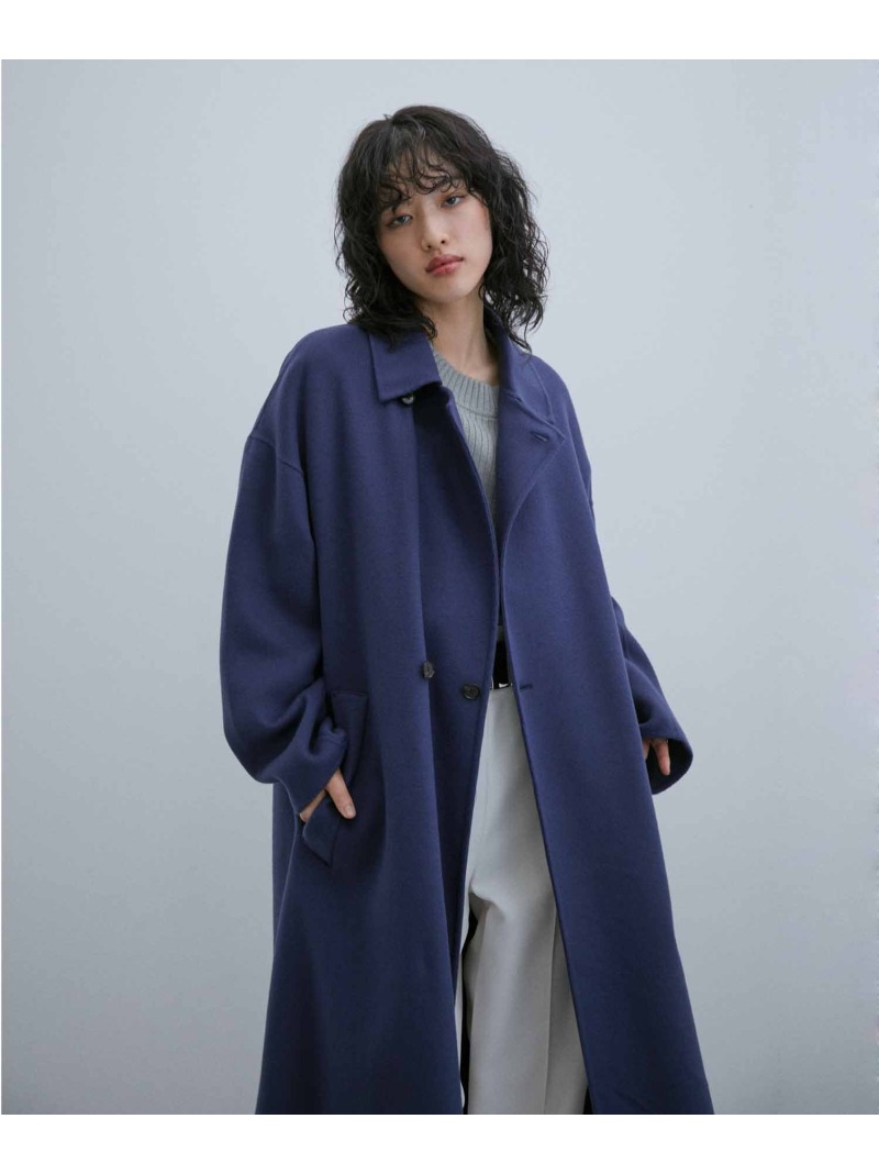 アダムエロペ nishikawa super120 チェスターコート ウール