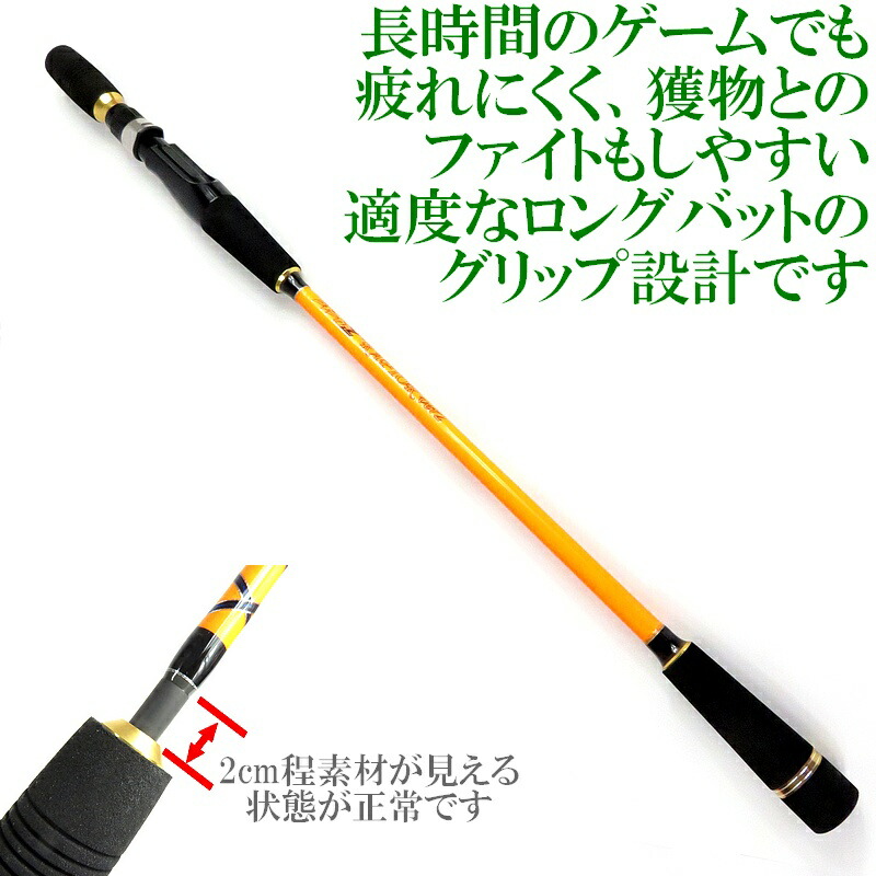 楽天市場】ジギンガ—Z SLJ スロー ジギング ロッド ラプター V2 JZ