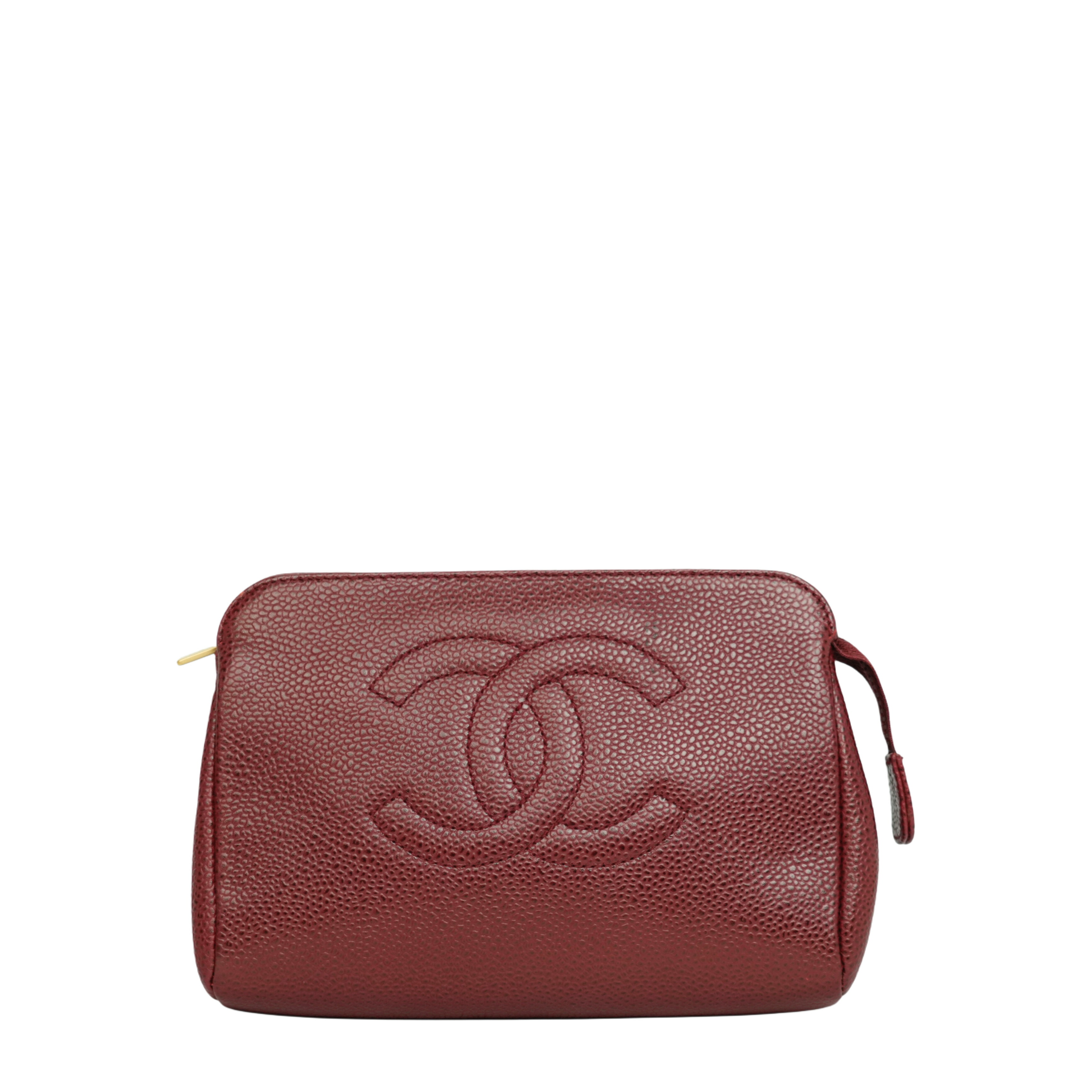 楽天市場】シャネル キャビアスキン ポーチの通販