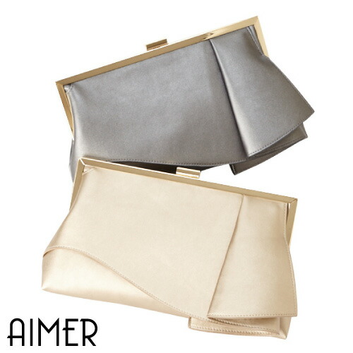 楽天市場】フレアタッククラッチ 【結婚式 バッグ 披露宴 二次会