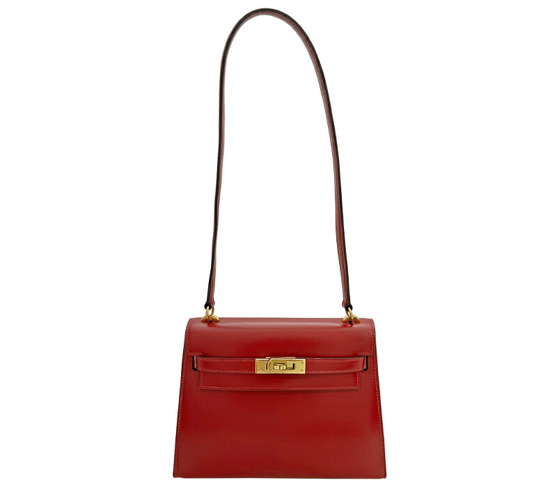 楽天市場】【HERMES】エルメス ミニケリー20 ケリーミニ レッド系 赤