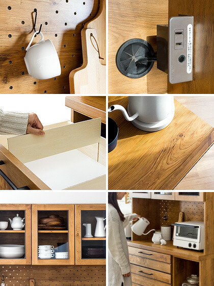 楽天市場】【2/20限定！最大5,000円OFFクーポン配布中】 食器棚 完成品