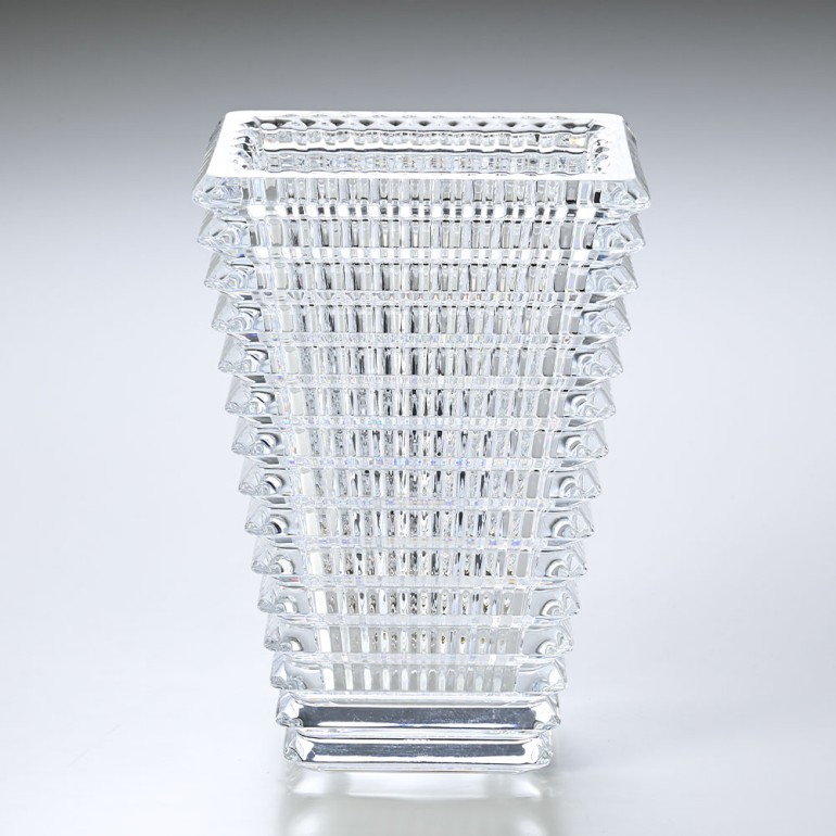 Baccarat バカラ クリスタル アイ ベース クリア 花瓶 14.5cm