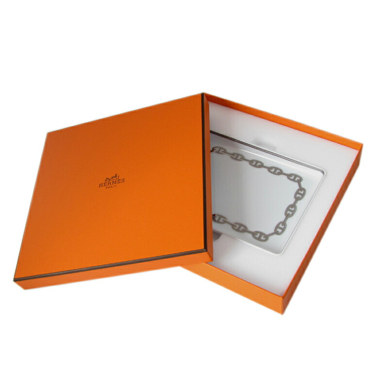 楽天市場】エルメス HERMES シェーヌダンクル プラチナ 004189P 16cm