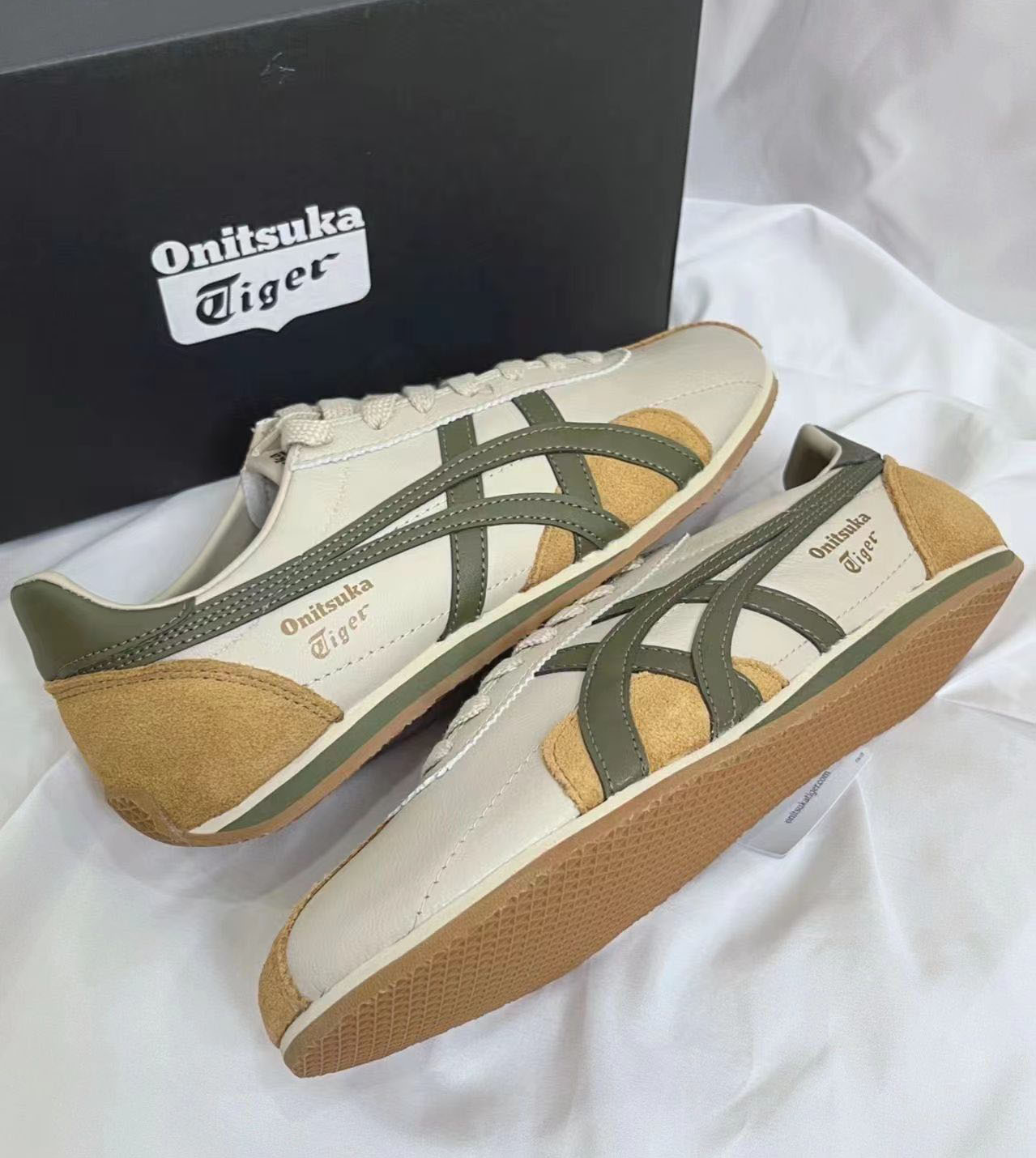 楽天市場】日本未入荷 Onitsuka Tiger Runspark Beige オニツカ