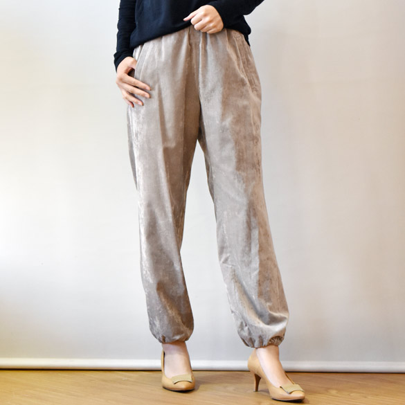 楽天市場】Priority（プライオリティー）ベロア生地 ジョガーパンツ