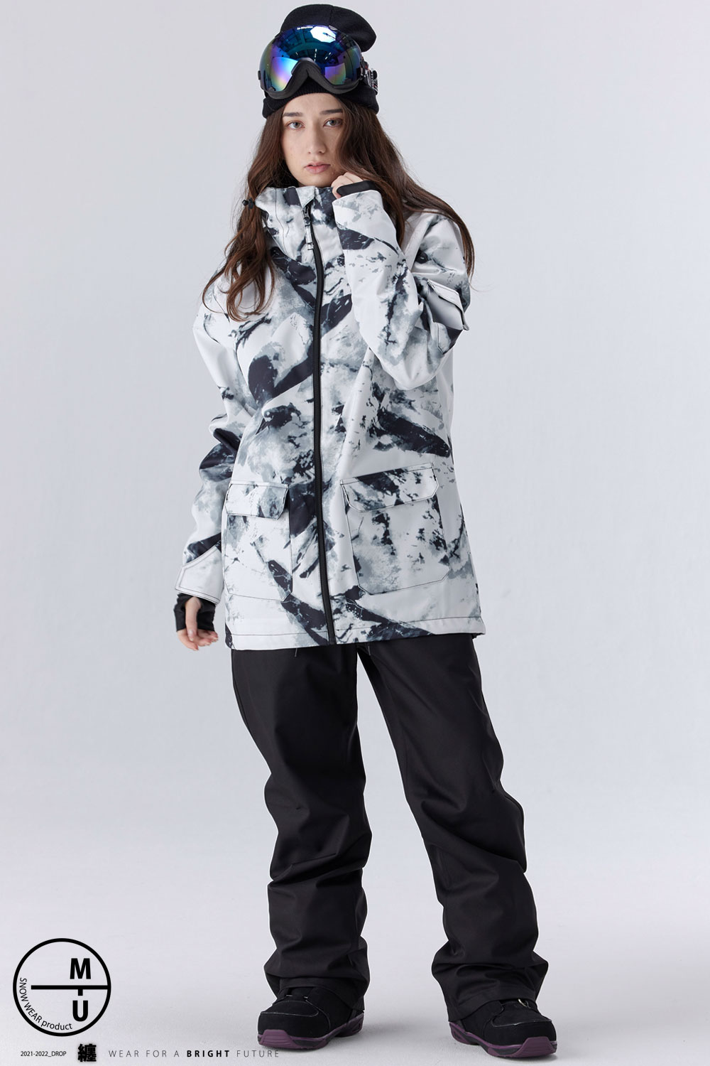 スノーボードウエア ジャケットSRIDE パンツM ESTI VO