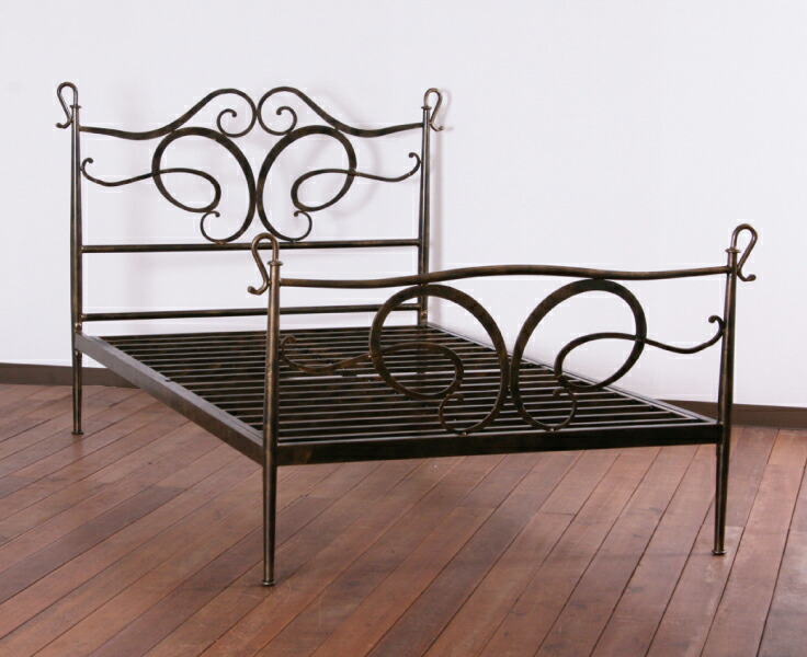 楽天市場】[送料無料][アイアンベッド：パピヨン]ダブルサイズ/ベッド