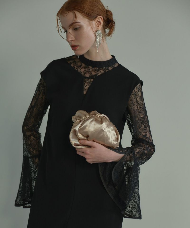 楽天市場】【公式】 ANDRESD アンドレスド 【 bell sleeve slit dress