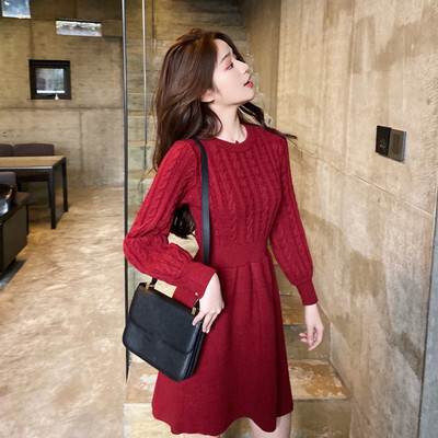 楽天市場】ワンピース レディース ニット 送料無料 個性的 長袖