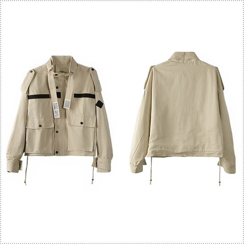楽天市場】ミリタリーショートジャケット アウター レディース