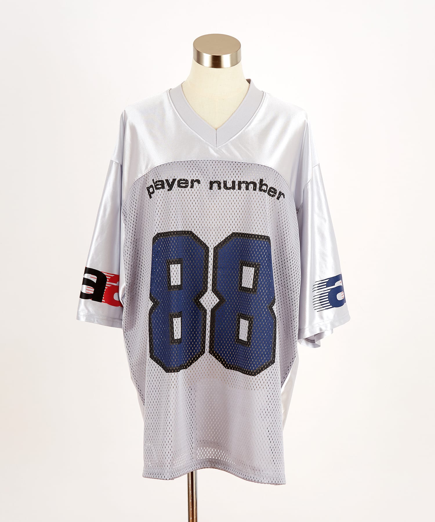 楽天市場】a.p.o.v. コンビメッシュナンバリングフットボールシャツ