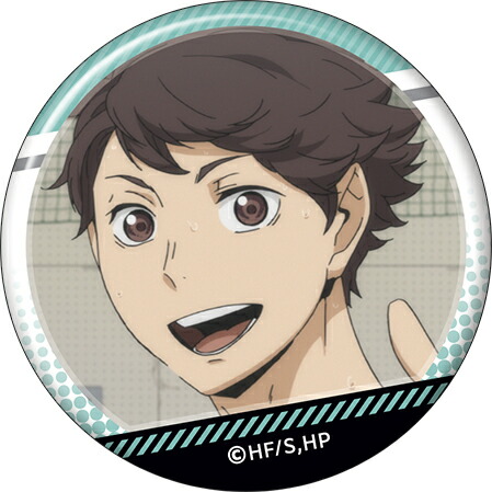 ハイキュー!! 情熱缶バッジ4 及川徹 ハイキュー!! 情熱缶バッジ4 及川