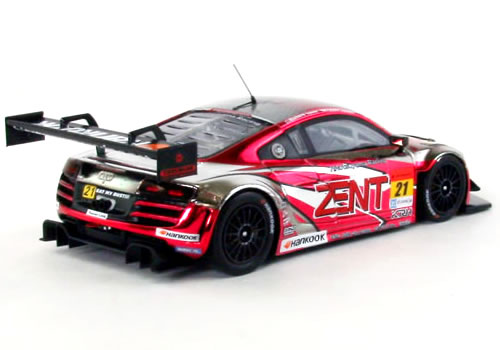 楽天市場】エブロ 1/43 スーパーGT 2013 ZENT Audi R8 LMS ultra No.21