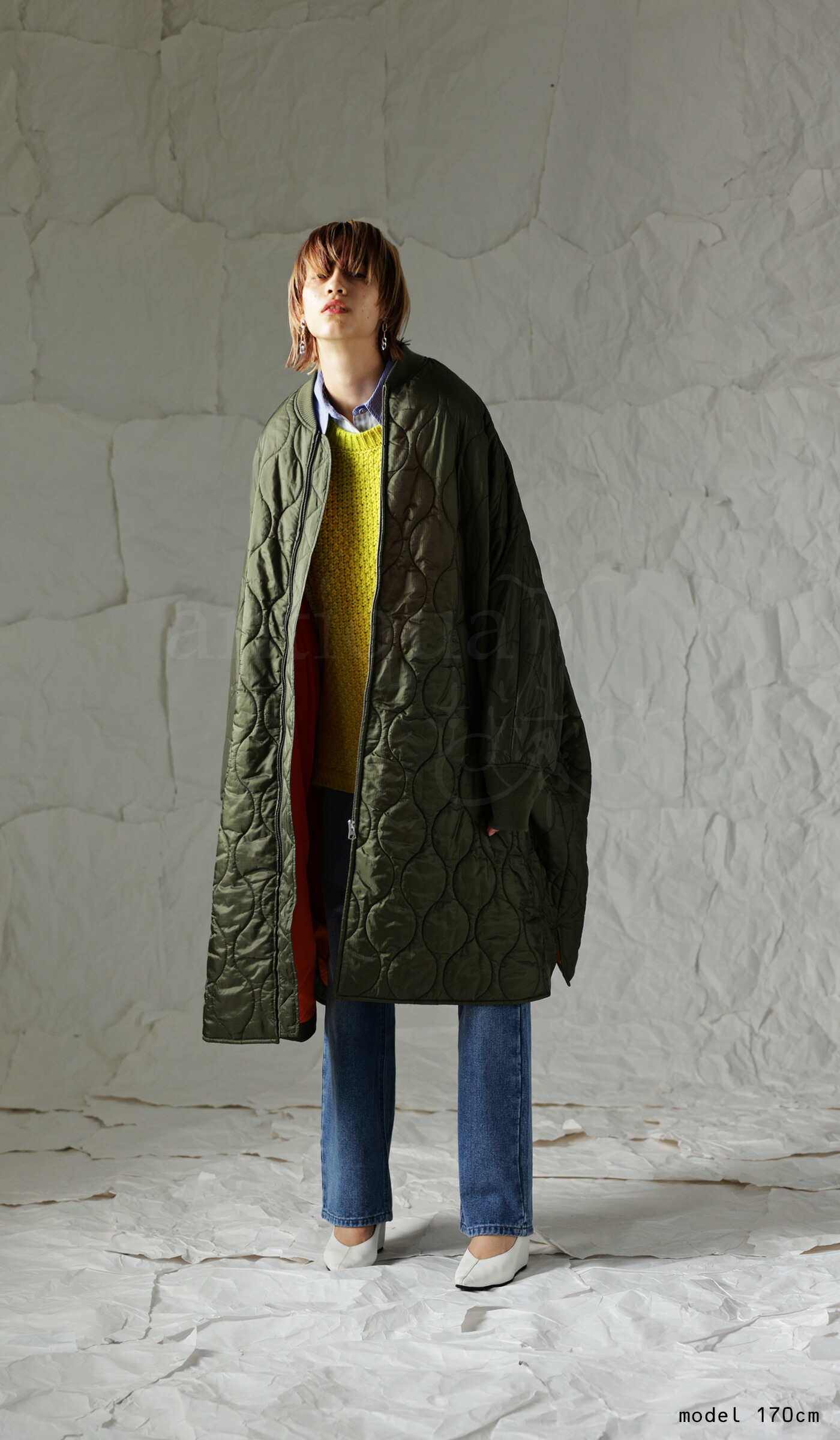 楽天市場】キルティング MA-1ポンチョ レディース アウター 送料無料