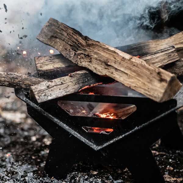 楽天市場】焚き火台 Lサイズ コンパクト 組み立て式 簡単 : A-style