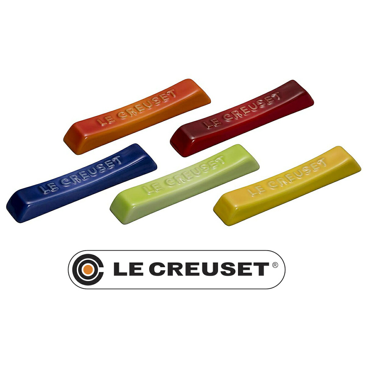 楽天市場】ルクルーゼ Le Creuset カトラリーレスト 5個入り 5色