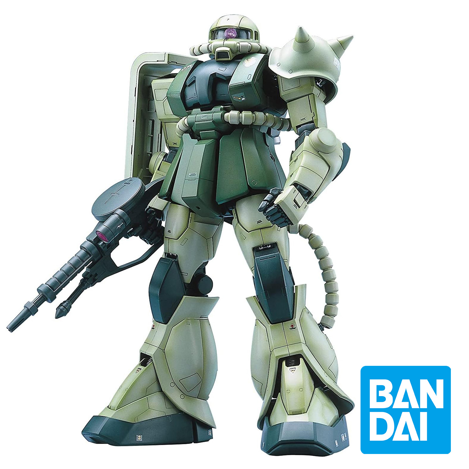 楽天市場】BANDAI 量産型ザク2 MS-06F PG 1/60 スケール 組み立て式