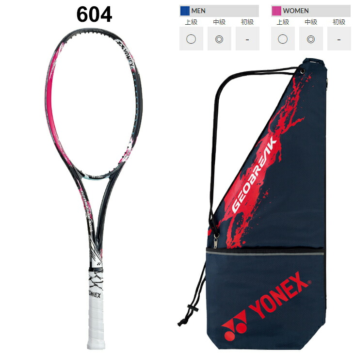 楽天市場】ヨネックス YONEX ソフトテニスラケット GEOBREAK 50VS
